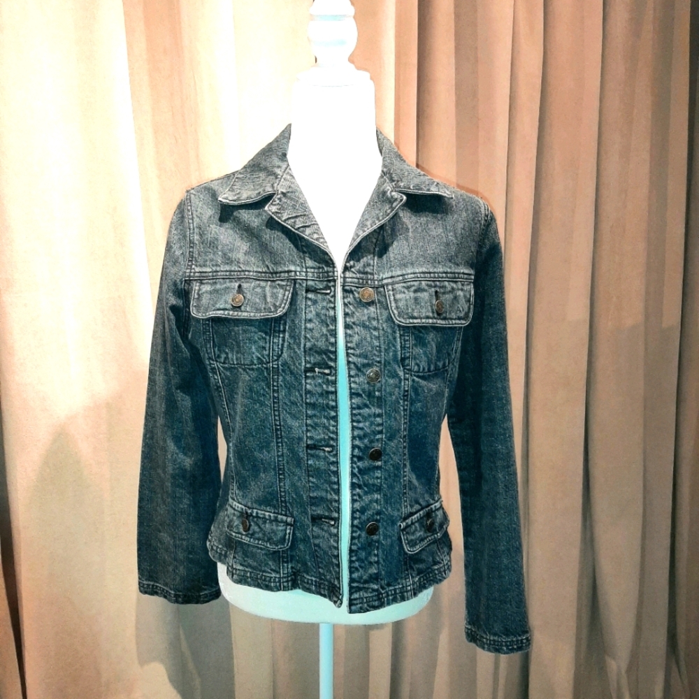 Chadwick's denim jacket